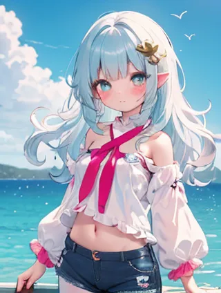 沙滩小屋与主题秀：梦幻海岸的双重盛宴