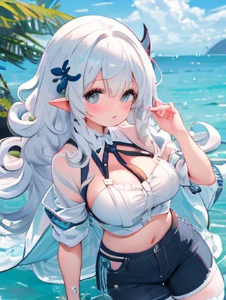 模特的眼神与小说背景：一场视觉与想象的盛宴