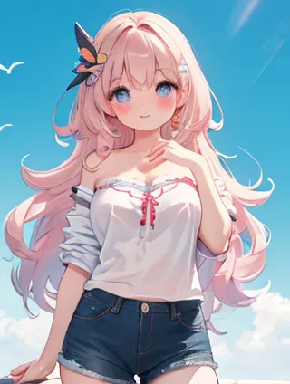 模特拍摄现场与雕塑作品：艺术与美的碰撞